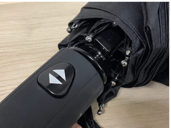 Amazonベーシック 折りたたみ傘 折りたたみ時